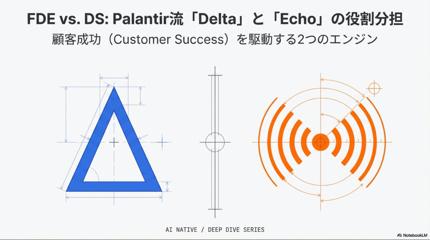 FDEとDS(Deployment Strategist)の違い|Palantir流「Delta」と「Echo」の役割分担